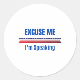 Sticker Rond Kamala Harris Pour Président 2024