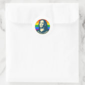STICKER ROND KAMALA HARRIS PRIDE BADGE (Sac)