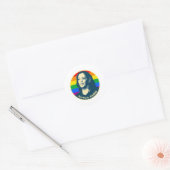 STICKER ROND KAMALA HARRIS PRIDE BADGE (Enveloppe)