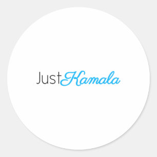 Sticker Rond Kamala juste voter 2024 pour l'élection présidenti