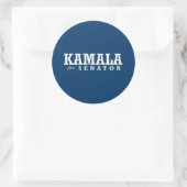 STICKER ROND KAMALA POUR LE SÉNATEUR (Sac)