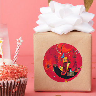 Sticker Rond Kandinsky - Mit und Gegen