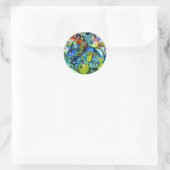 Sticker Rond Kandinsky - Toussaint Jour II (Sac)
