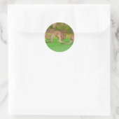 Sticker Rond kanga (Sac)