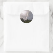 Sticker Rond Kansas Tornado (Sac)