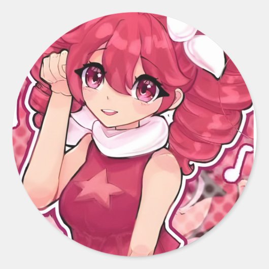 Sticker Rond Kasane teto (Devant)