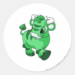 Sticker Rond Kau Green