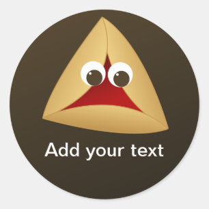 Sticker Rond Kawaii Cherry Hamentashen