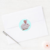 Sticker Rond Kawaii Cute Bunny (Enveloppe)