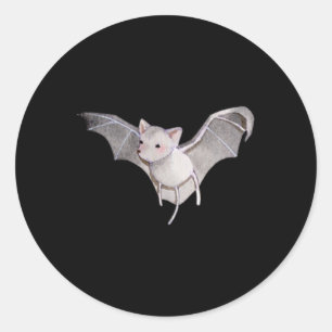 Sticker Rond Kawaii esthétique Y2k Halloween Witchy Flying T