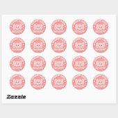 Sticker Rond Kawaii et sucré comme bonbon (Feuille)