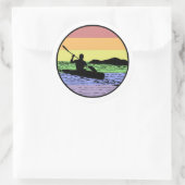 Sticker Rond Kayak (Sac)