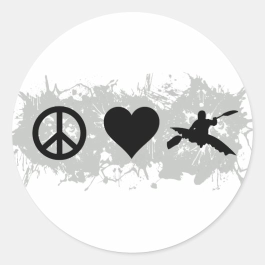 Sticker Rond Kayak (Devant)