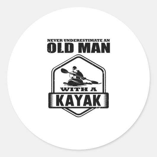 Sticker Rond Kayak venin (Devant)