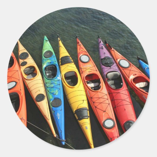 Sticker Rond Kayaks ! (Devant)