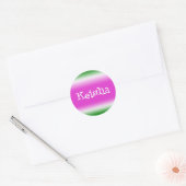 Sticker Rond Keisha (Enveloppe)