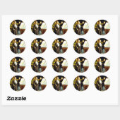 STICKER ROND KELLAR (Feuille)