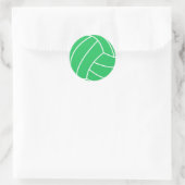 Sticker Rond Kelly Green Volley (Sac)