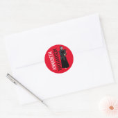 Sticker Rond Kendo (Enveloppe)