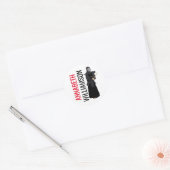 Sticker Rond Kendo (Enveloppe)