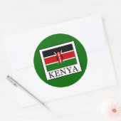 Sticker Rond Kenya (Enveloppe)