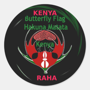 Sticker Rond Kenya Raha Hakuna Matata.jpg