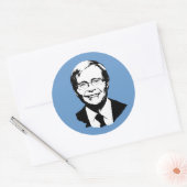 Sticker Rond Kevin Rudd (Enveloppe)
