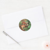 Sticker Rond Key Deer (Enveloppe)