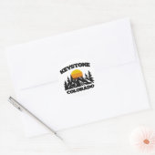 Sticker Rond Keystone, Colorado (Enveloppe)