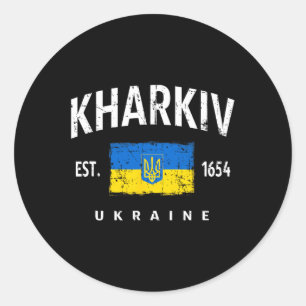 Sticker Rond Kharkiv Ukraine Ukraine