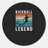 Sticker Rond Kickball Legend (Devant)