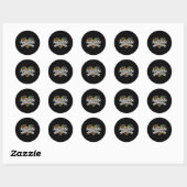 Sticker Rond Kids (Feuille)