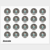 Sticker Rond Kids Doctor (Feuille)