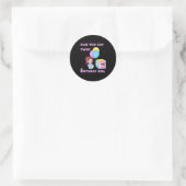 Sticker Rond Kids Happy Birthday  (Sac)
