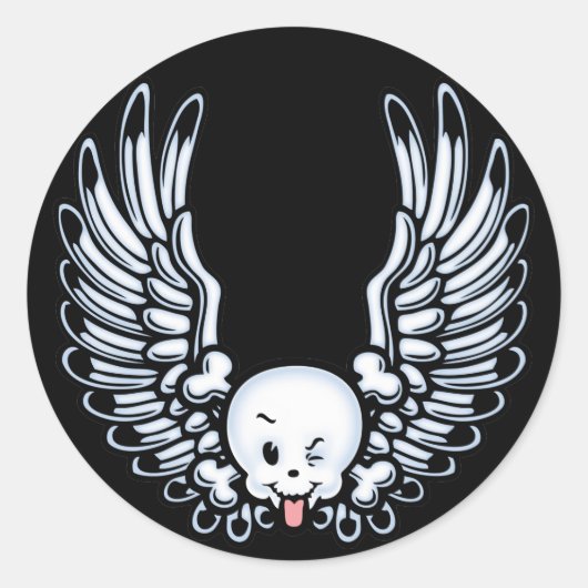 Sticker Rond Kidwing (Devant)