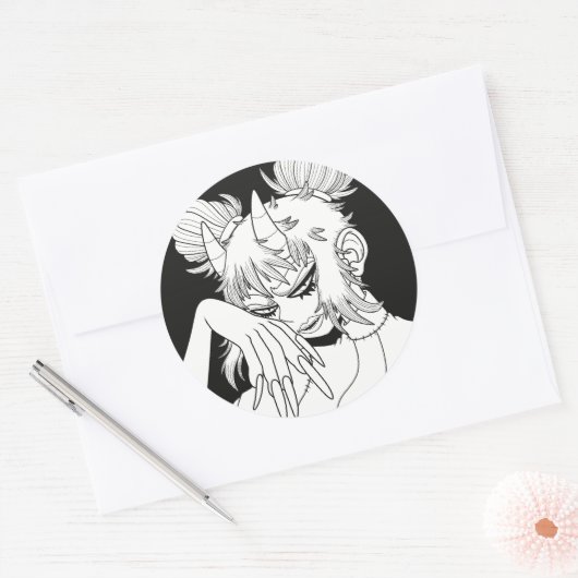 Sticker Rond Kijo (Enveloppe)
