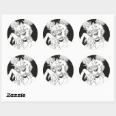 Sticker Rond Kijo (Feuille)