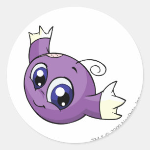 Sticker Rond Kiko Purple