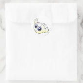Sticker Rond Kiko White (Sac)