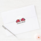 Sticker Rond KINDA' like CUCKOO BUGS (Enveloppe)