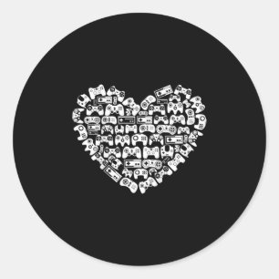 Sticker Rond Kindergarten Level Complete Gamer School Graduatio