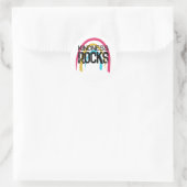 Sticker Rond Kindness Rocks Rainbow (Sac)