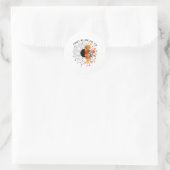 Sticker Rond Kindness Sunflower Be Kind Self Care Santé mentale (Sac)