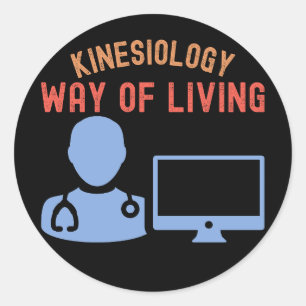 Sticker Rond Kinésiologie- Mode de vie