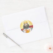 Sticker Rond King Arthur (Enveloppe)