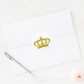 Sticker Rond King Crown (Enveloppe)