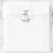 Sticker Rond Kingfisher Lover (Sac)