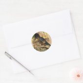 Sticker Rond Kingfisher par carte postale (Enveloppe)