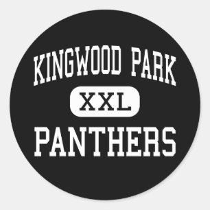 Sticker Rond Kingwood Park - Panthers - High - Kingwood Texas