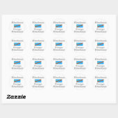 Sticker Rond Kinshasa (Feuille)